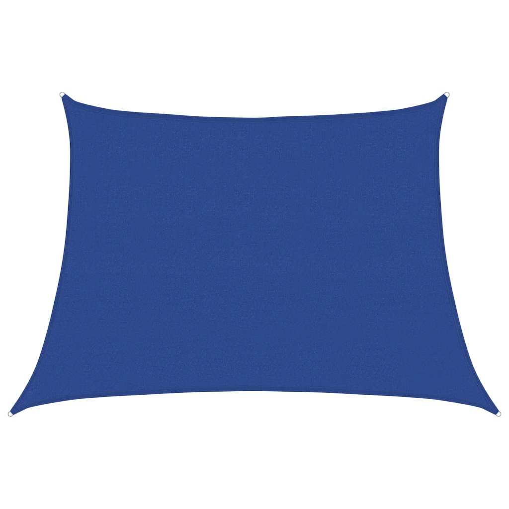 Vela Parasole 160 g/m² Trapezio Blu 4/5x3 m in HDPE