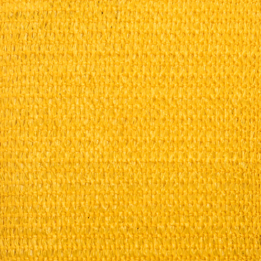 Vela Parasole 160 g/m² Quadrata Giallo 4,5x4,5 m in HDPE