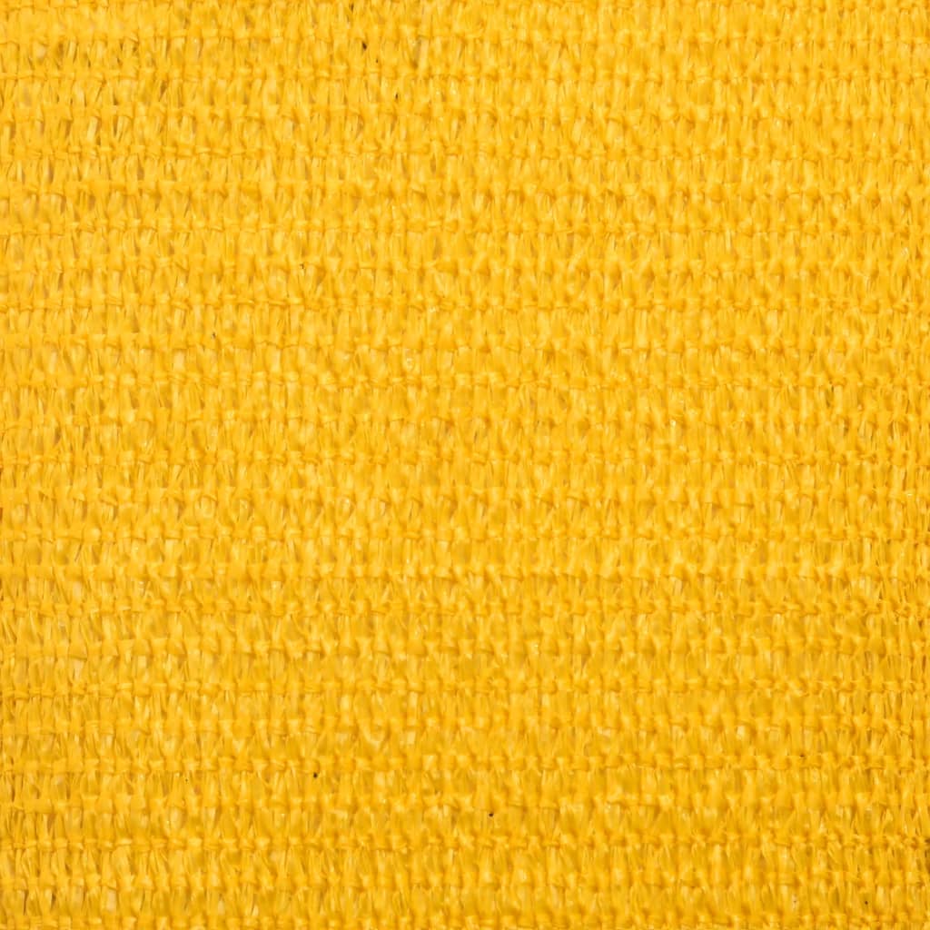 Vela Parasole 160 g/m² Gialla 2,5x4,5 m in HDPE
