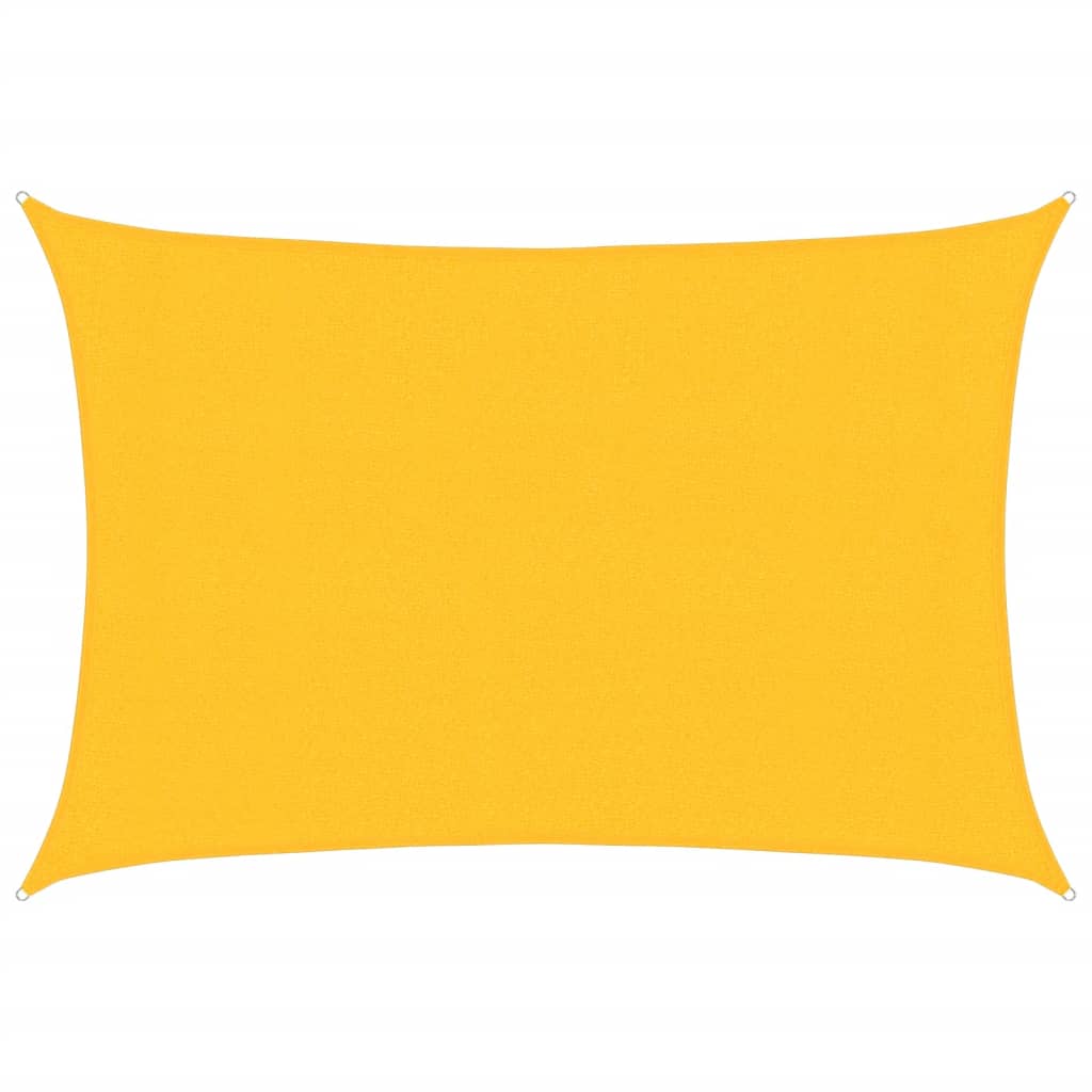 Vela Parasole 160 g/m² Gialla 3x4 m in HDPE
