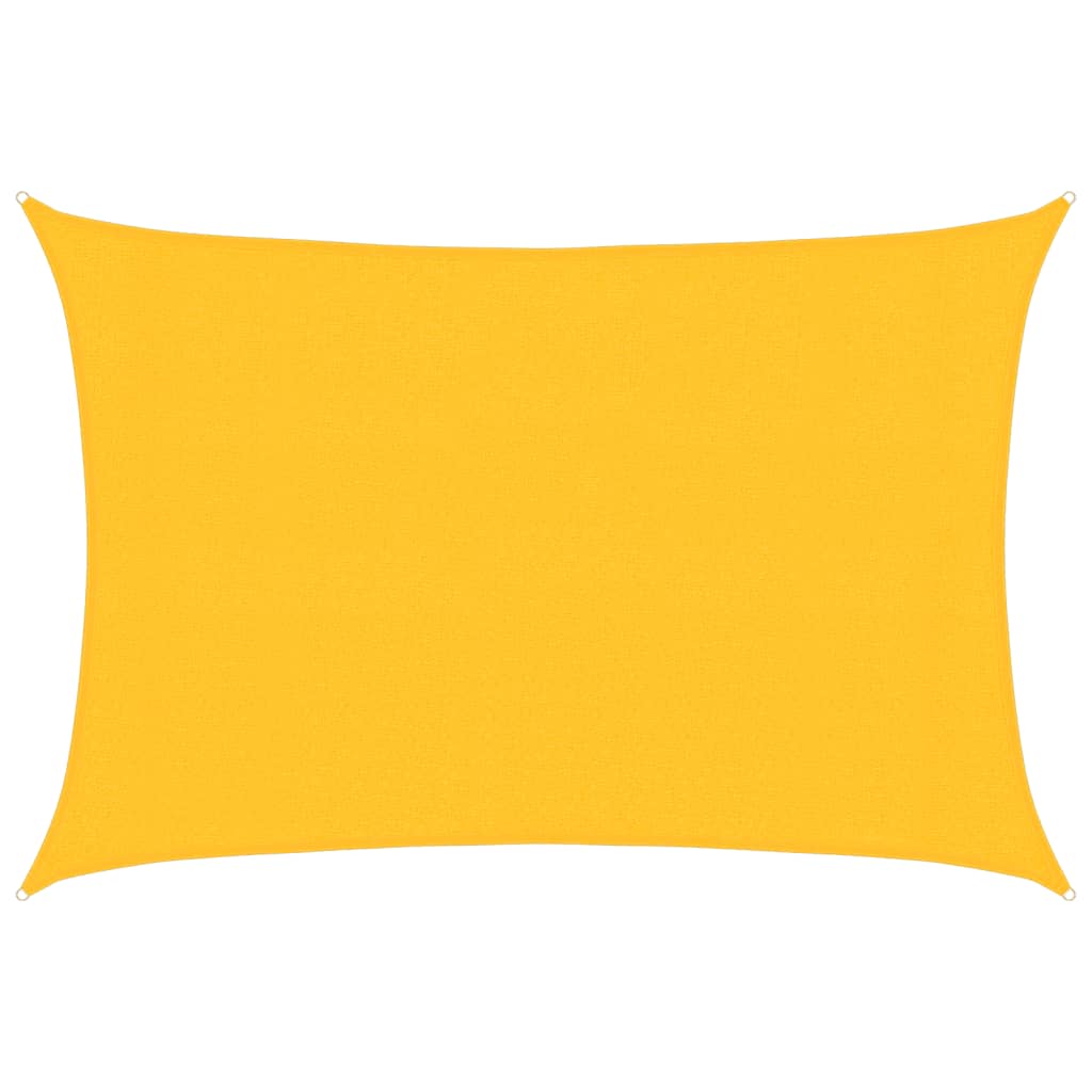 Vela Parasole 160 g/m² Gialla 3x4,5 m in HDPE