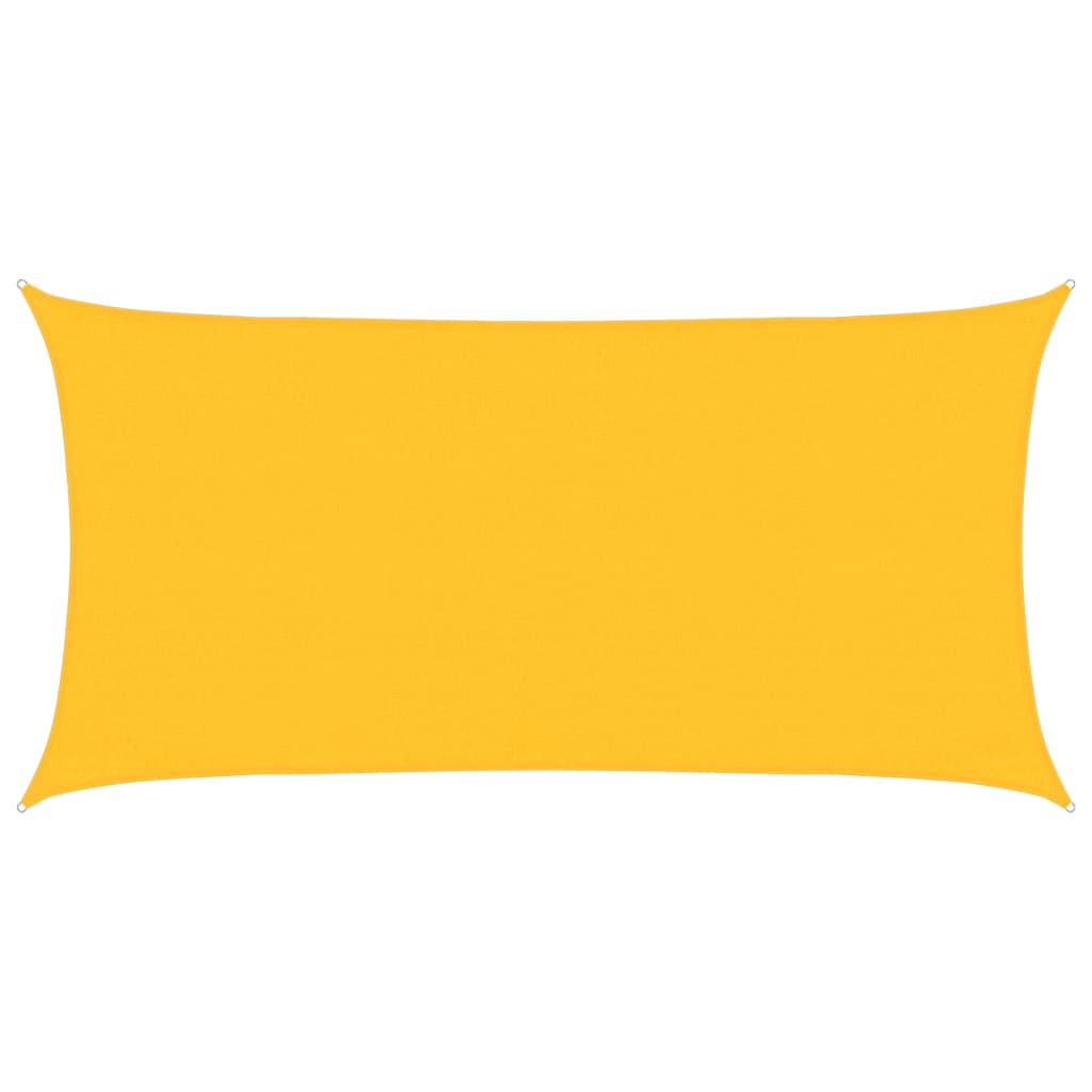 Vela Parasole 160 g/m² Gialla 3x6 m in HDPE