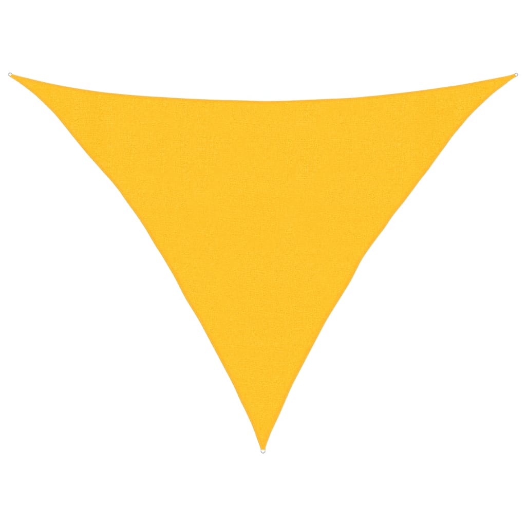 Vela Parasole 160 g/m² Gialla 3x3x4,2 m in HDPE