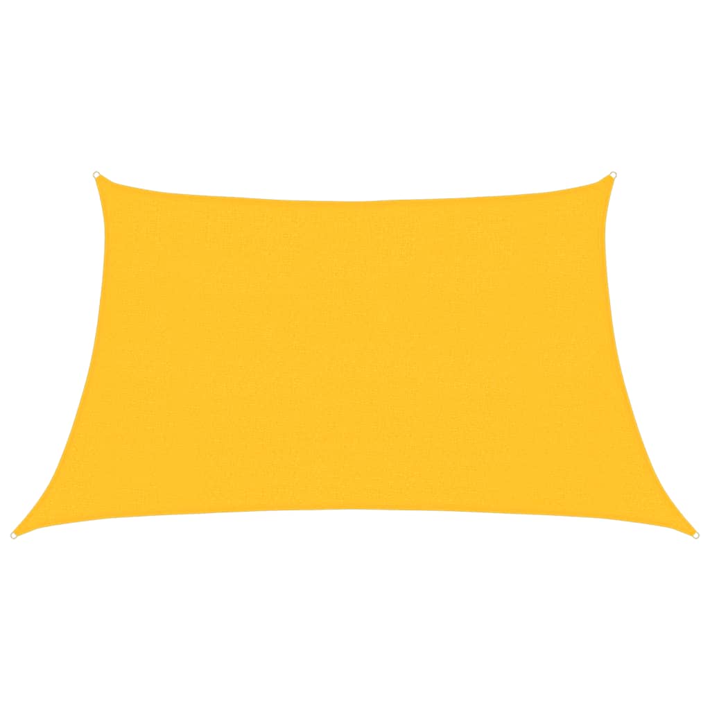Vela Parasole 160 g/m² Gialla 3/4x2 m in HDPE