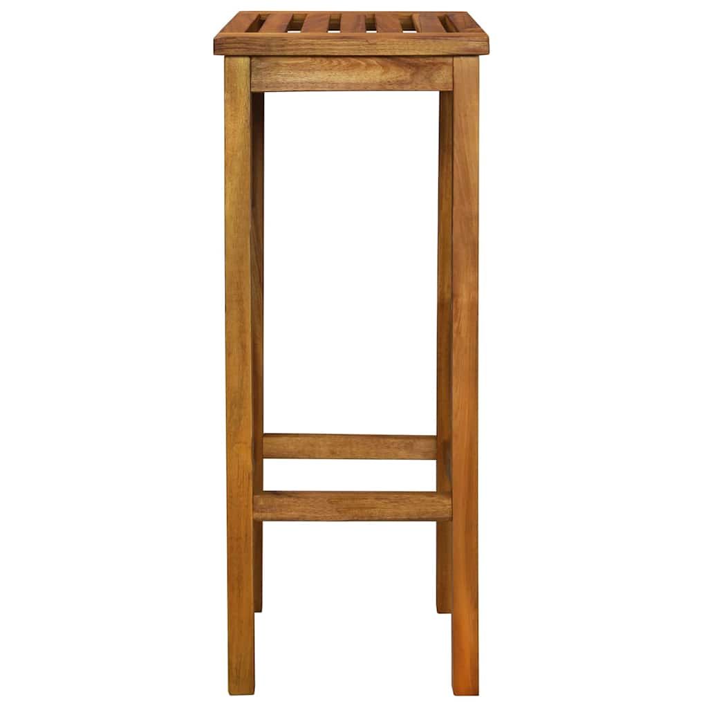 Set da Bar per Giardino 5 pz in Legno Massello di Acacia