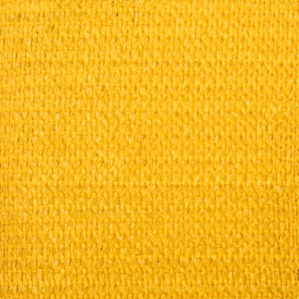Vela Parasole 160 g/m² Trapezio Giallo 4/5x3 m in HDPE