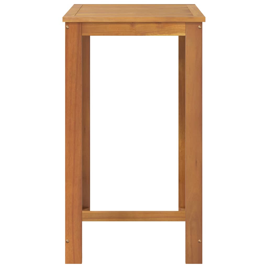 Set da Bar per Giardino 5 pz Legno Massello di Acacia