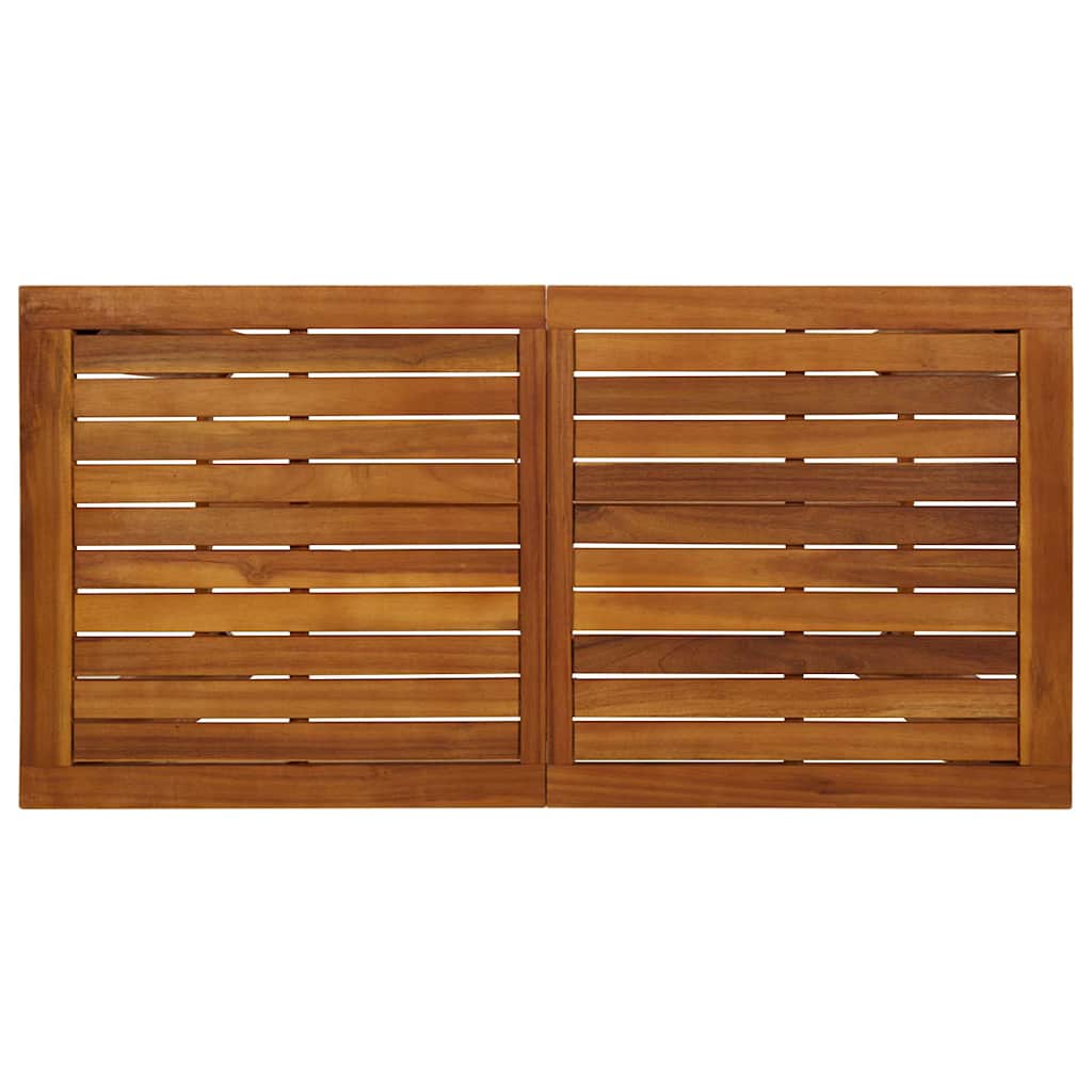 Set da Bar da Giardino 5 pz in Legno Massello di Acacia