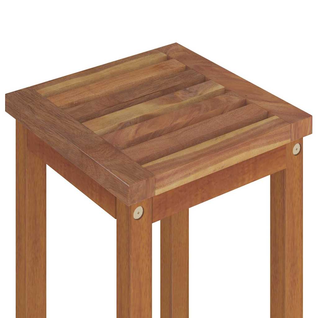 Set da Bar da Giardino 5 pz in Legno Massello di Acacia