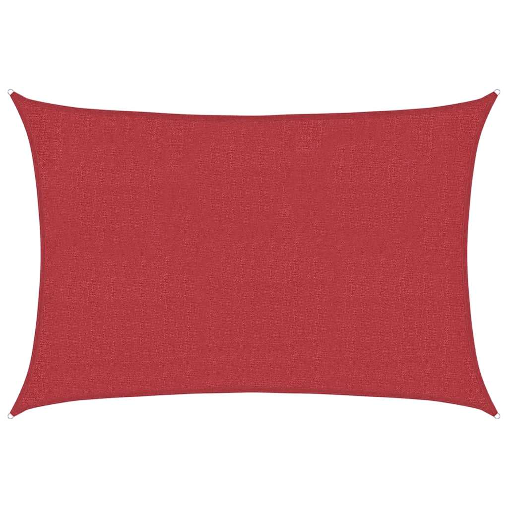 Vela Parasole 160 g/m² Rossa 2x2,5 m in HDPE