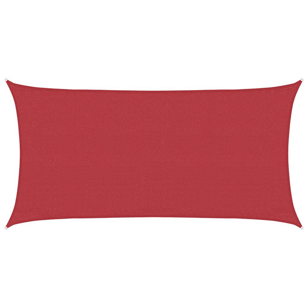 Vela Parasole 160 g/m² Rossa 3x6 m in HDPE