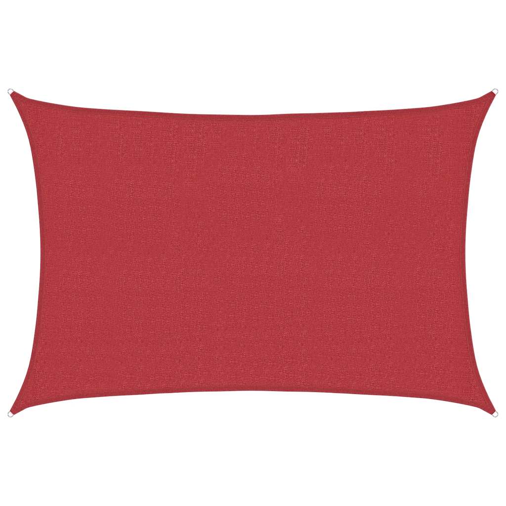 Vela Parasole 160 g/m² Rossa 4x5 m in HDPE