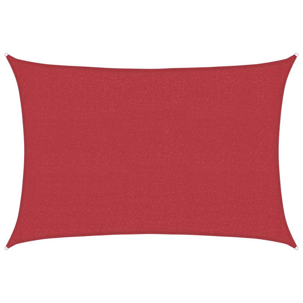 Vela Parasole 160 g/m² Rossa 5x6 m in HDPE