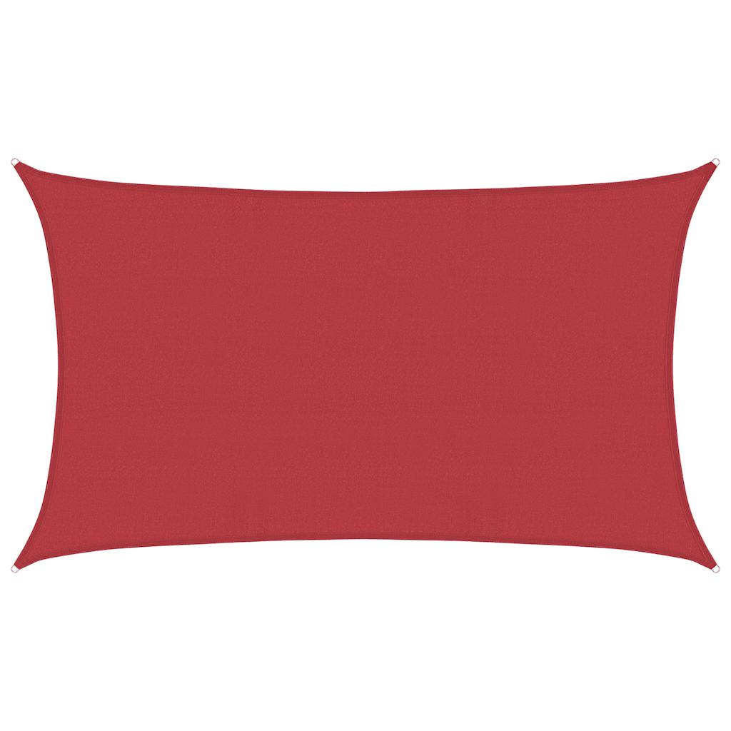 Vela Parasole 160 g/m² Rossa 5x8 m in HDPE