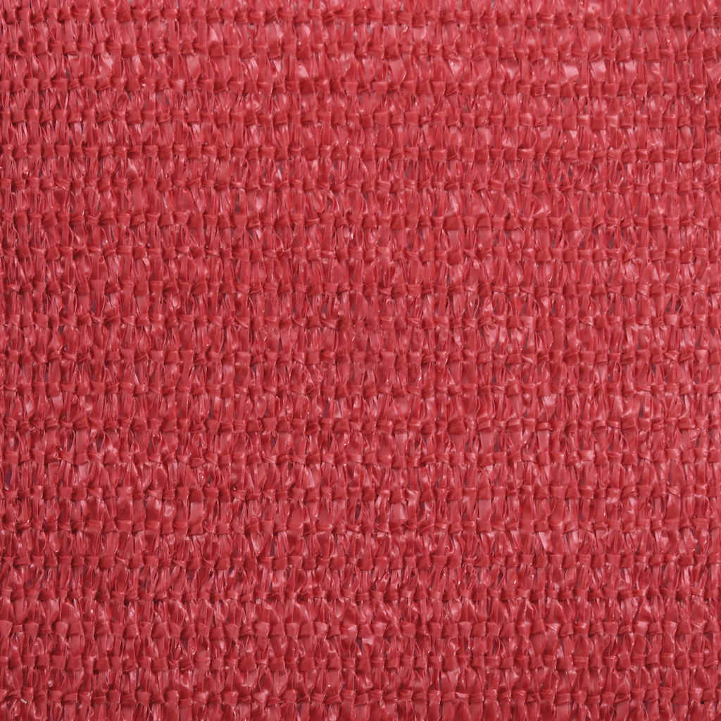 Vela Parasole 160 g/m² Rossa 3x3x3 m in HDPE