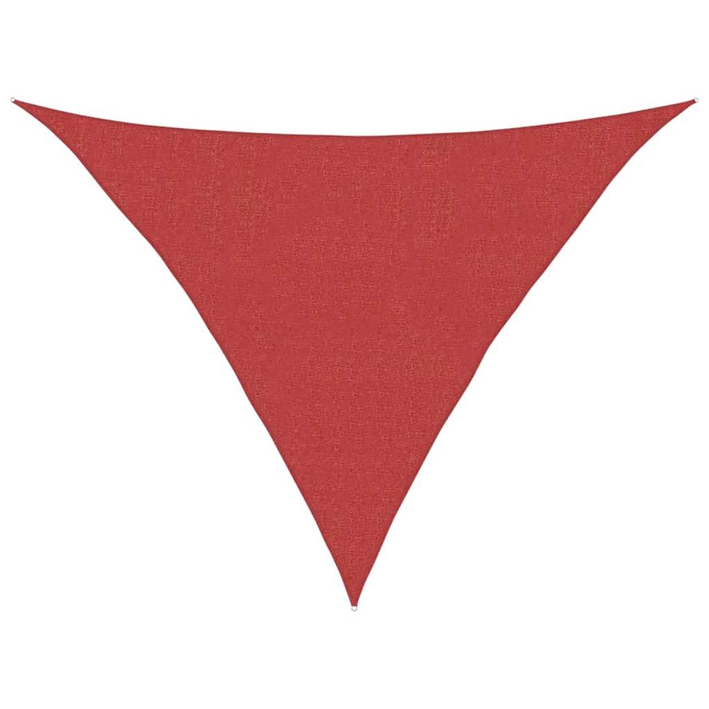 Vela Parasole 160 g/m² Rossa 3x3x4,2 m in HDPE