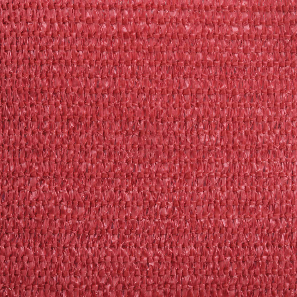 Vela Parasole 160 g/m² Rossa 4,5x4,5x4,5 m in HDPE