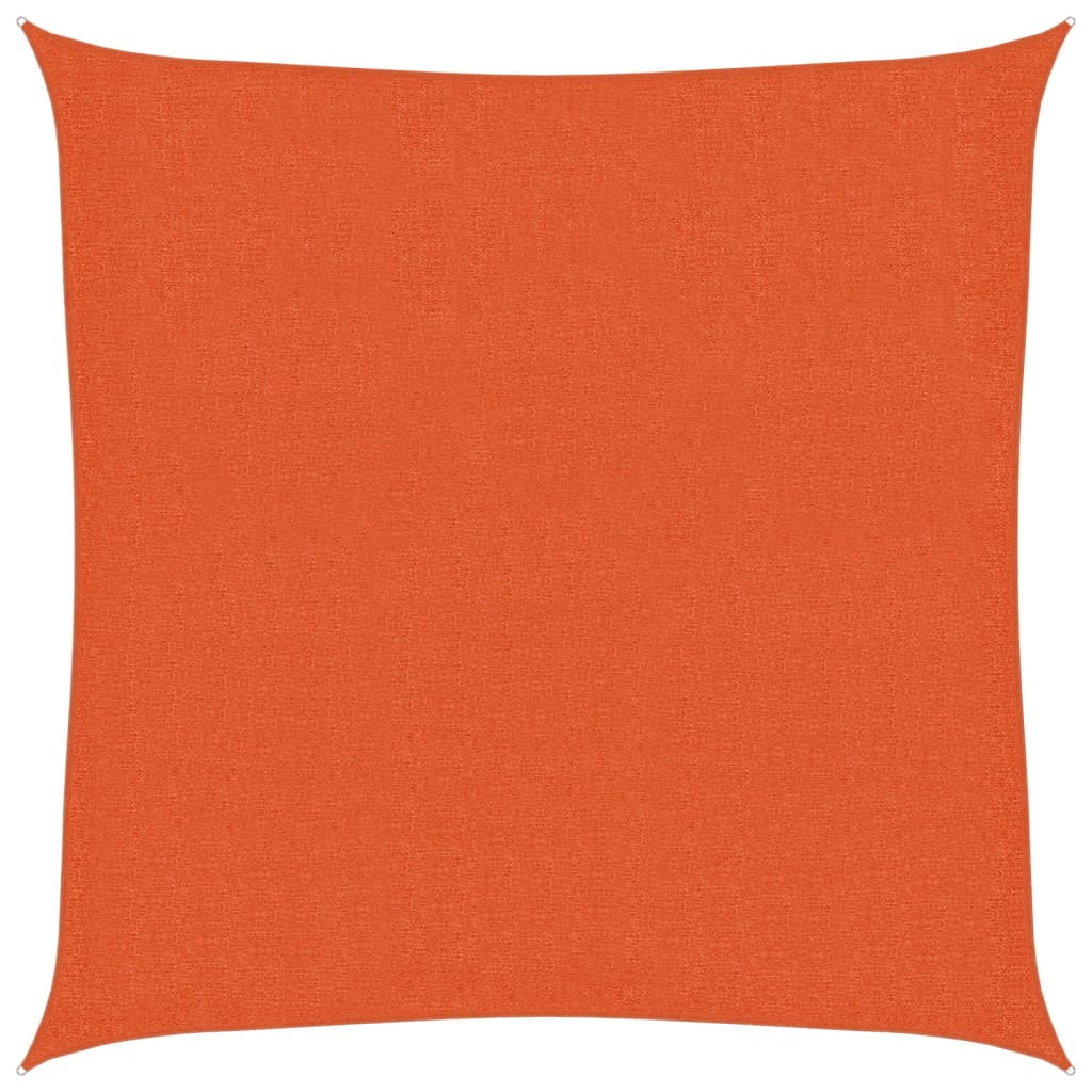 Vela Parasole 160 g/m² Arancione 2x2 m in HDPE