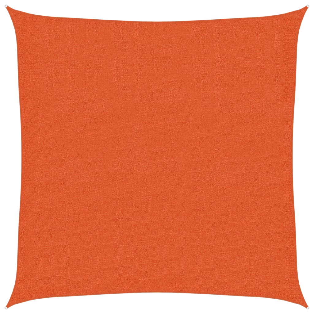 Vela Parasole 160 g/m² Arancione 2,5x2,5 m in HDPE