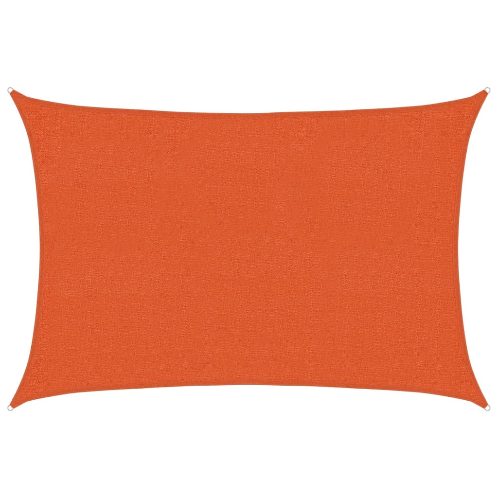 Vela Parasole 160 g/m² Arancione 2x3 m in HDPE