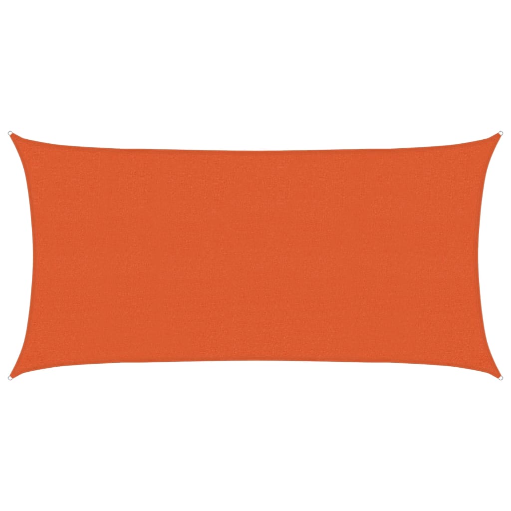 Vela Parasole 160 g/m² Arancione 2x3,5 m in HDPE