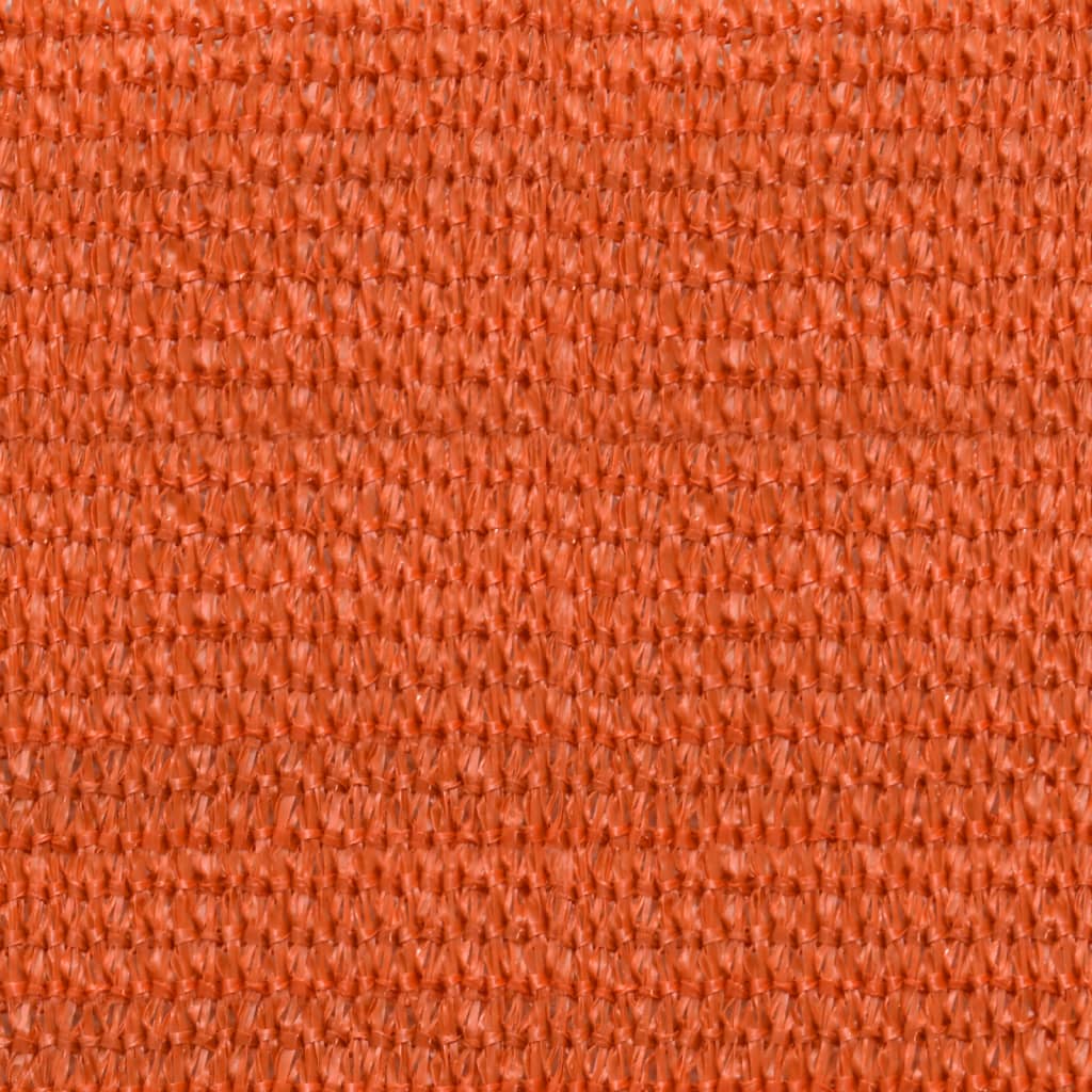 Vela Parasole 160 g/m² Arancione 2x3,5 m in HDPE