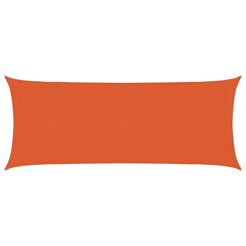 Vela Parasole 160 g/m² Arancione 2x4,5 m in HDPE