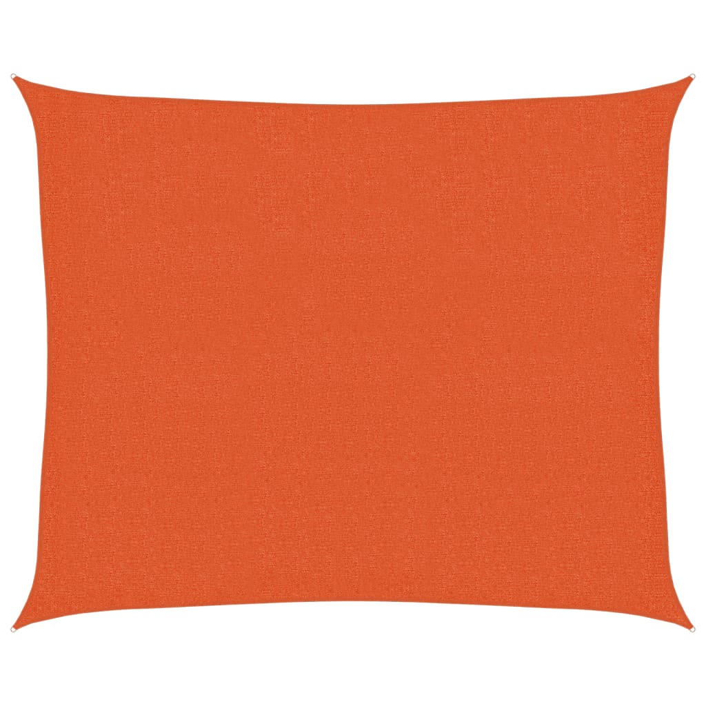Vela Parasole 160 g/m² Arancione 2,5x3 m in HDPE