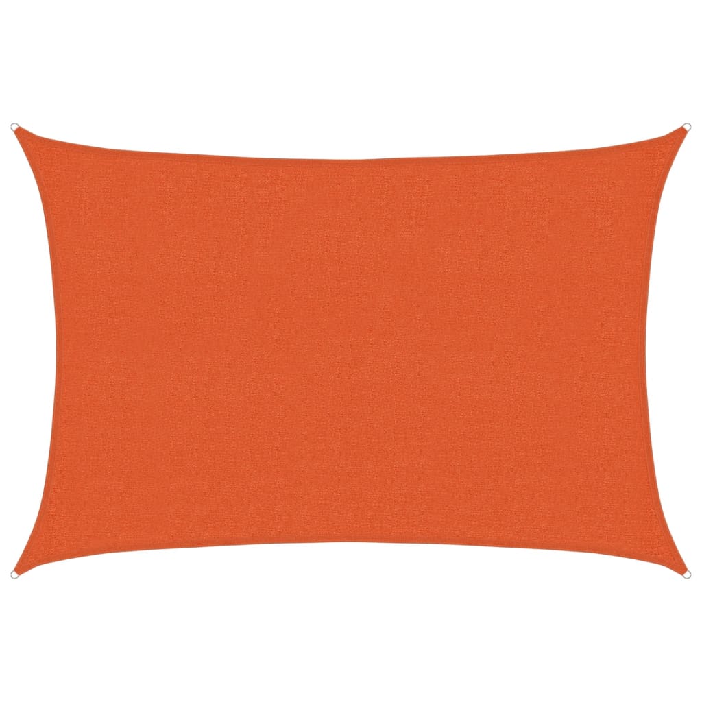 Vela Parasole 160 g/m² Arancione 2,5x3,5 m in HDPE