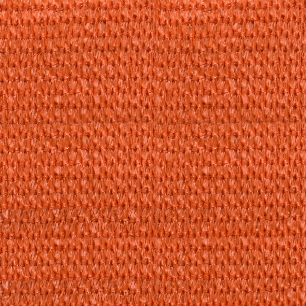 Vela Parasole 160 g/m² Arancione 2,5x3,5 m in HDPE