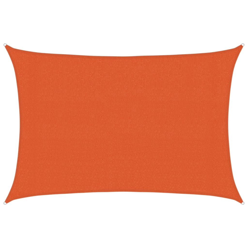 Vela Parasole 160 g/m² Arancione 3x4 m in HDPE
