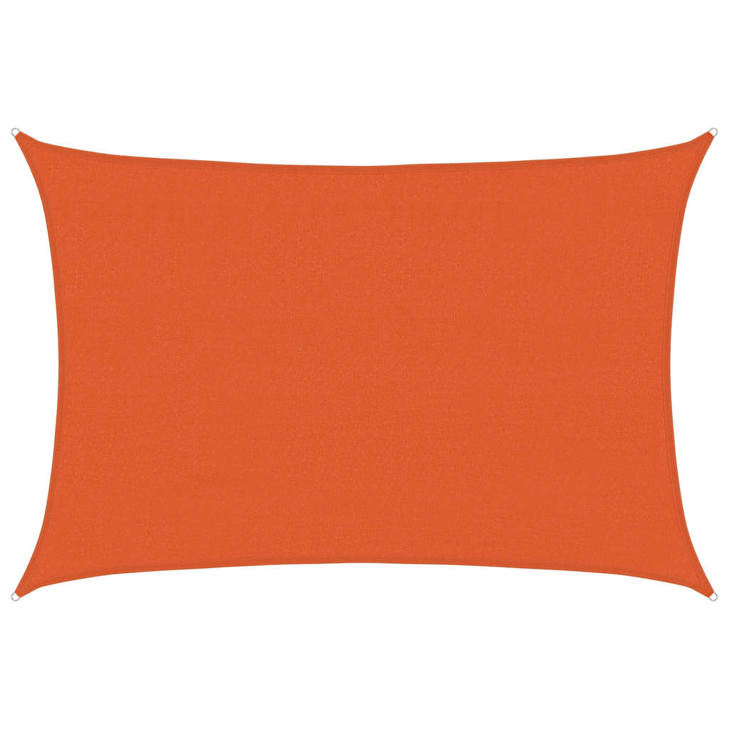 Vela Parasole 160 g/m² Arancione 4x6 m in HDPE
