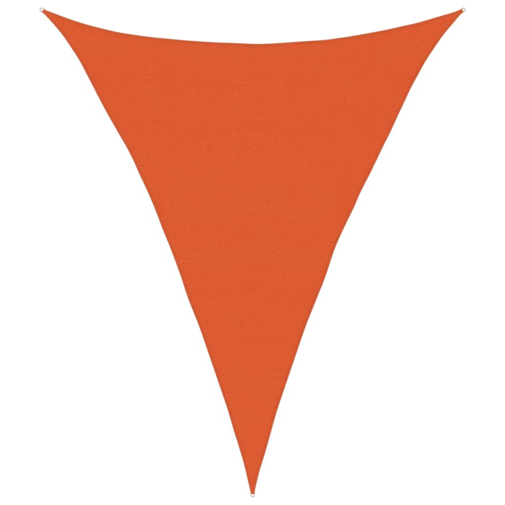 Vela Parasole 160 g/m² Arancione 4x5x5 m in HDPE