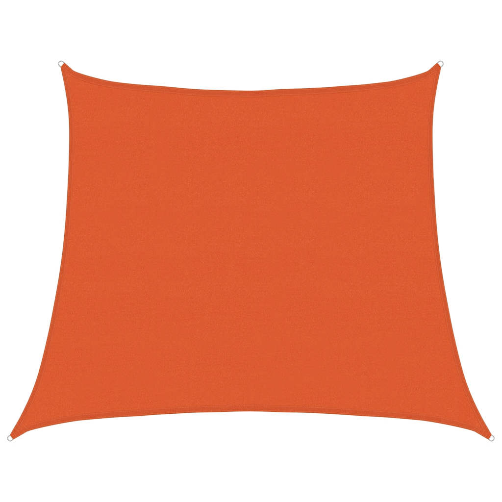 Vela Parasole 160 g/m² Trapezio Arancione 4/5x4 m in HDPE