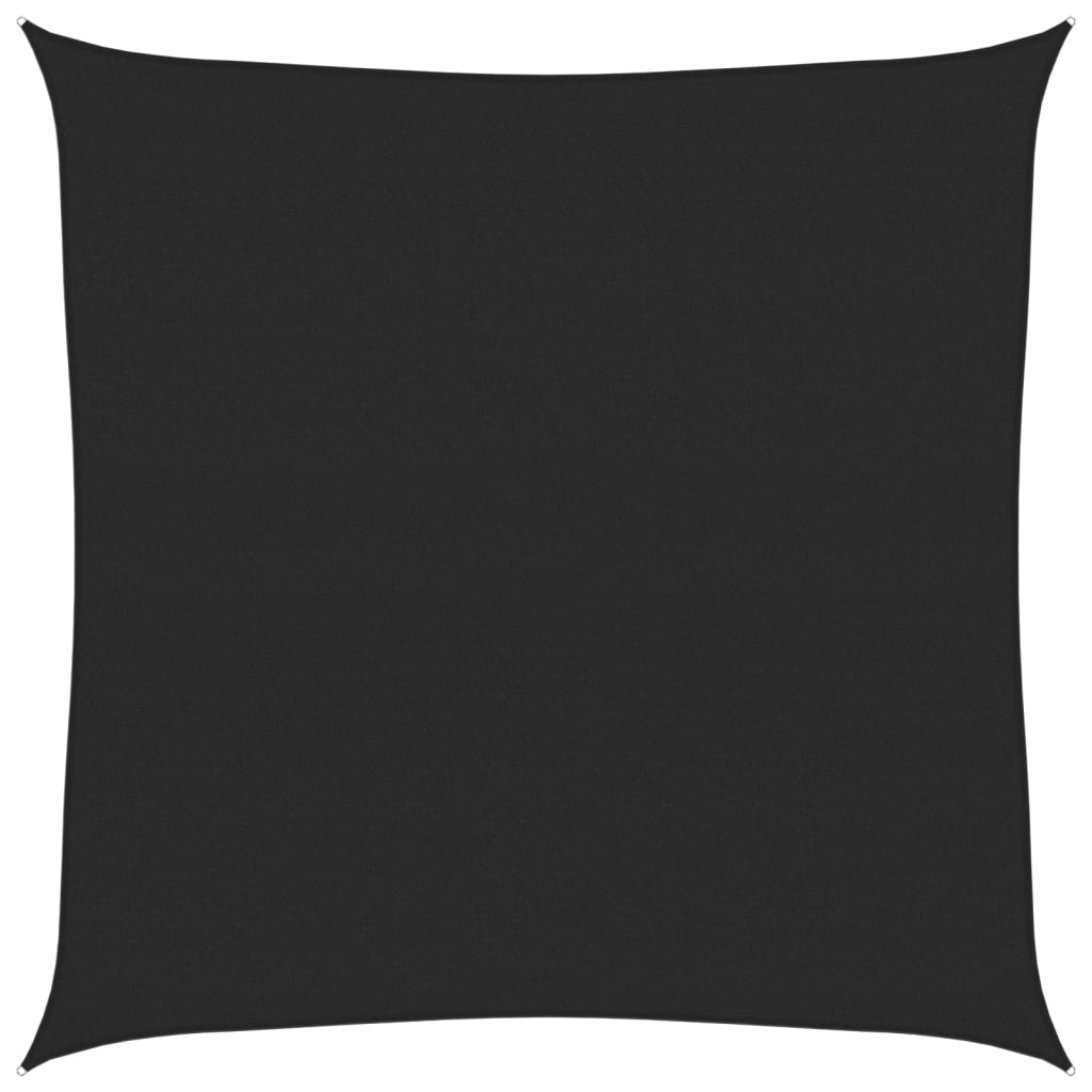 Vela Parasole 160 g/m² Nera 4x4m in HDPE