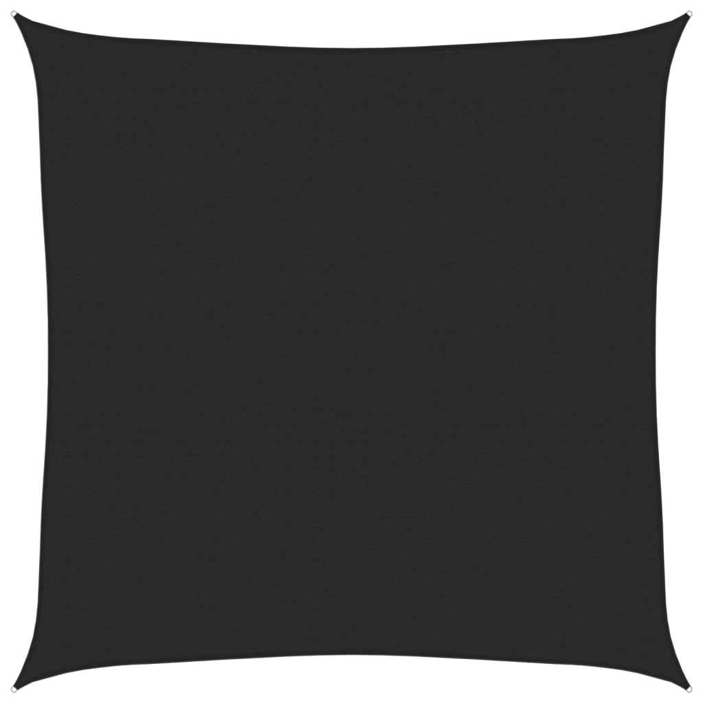 Vela Parasole 160 g/m² Nera 5x5 m in HDPE
