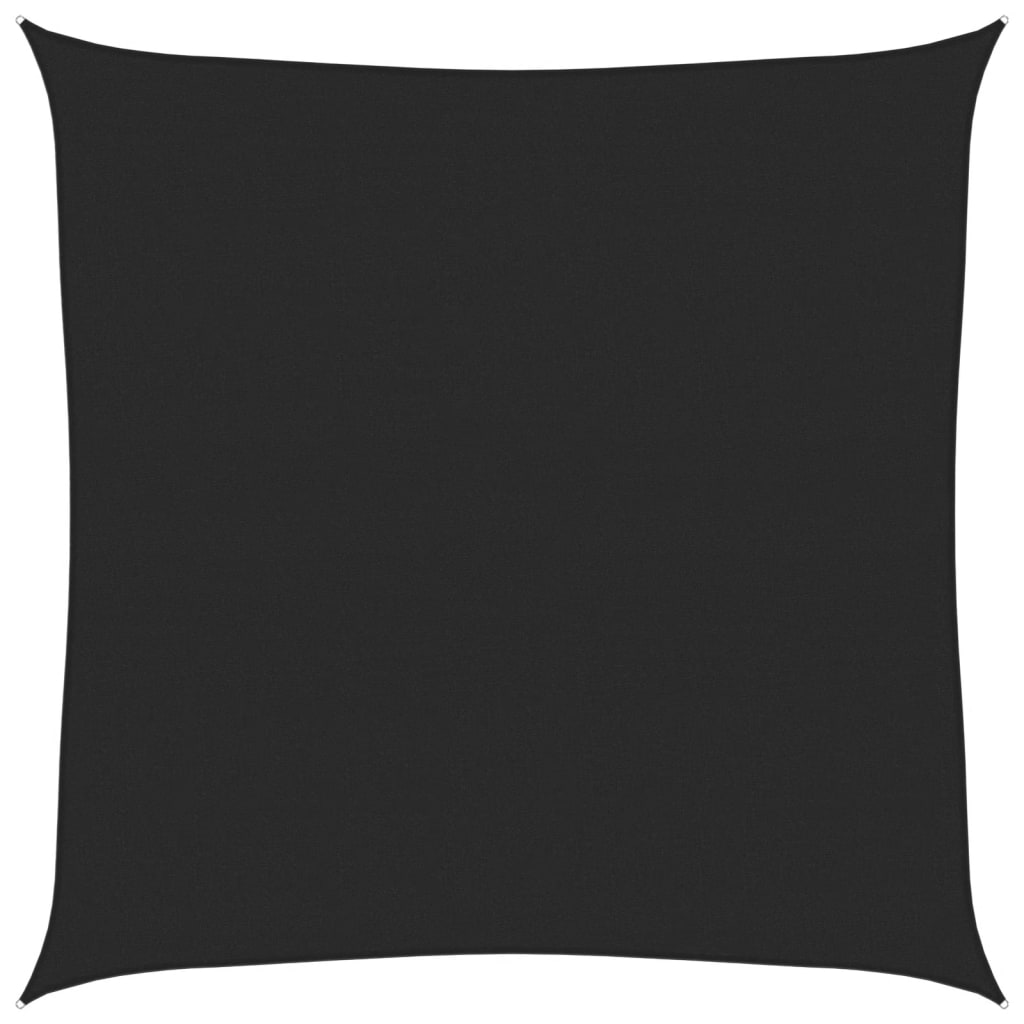 Vela Parasole 160 g/m² Nera 7x7 m in HDPE