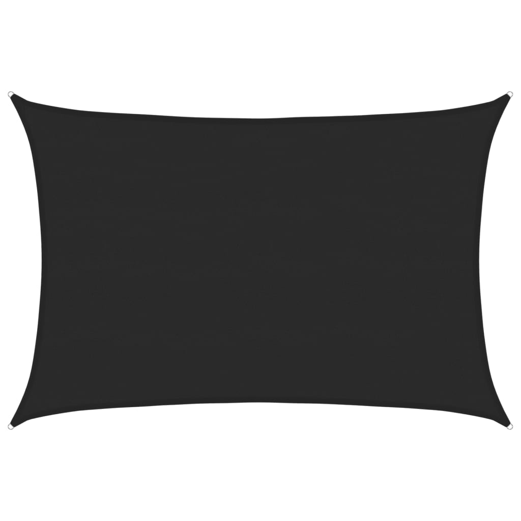 Vela Parasole 160 g/m² Nera 5x7 m in HDPE