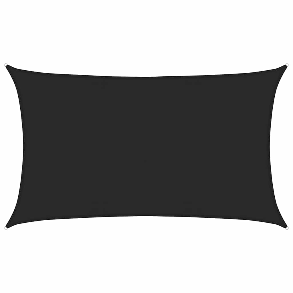 Vela Parasole 160 g/m² Nera 5x8 m in HDPE