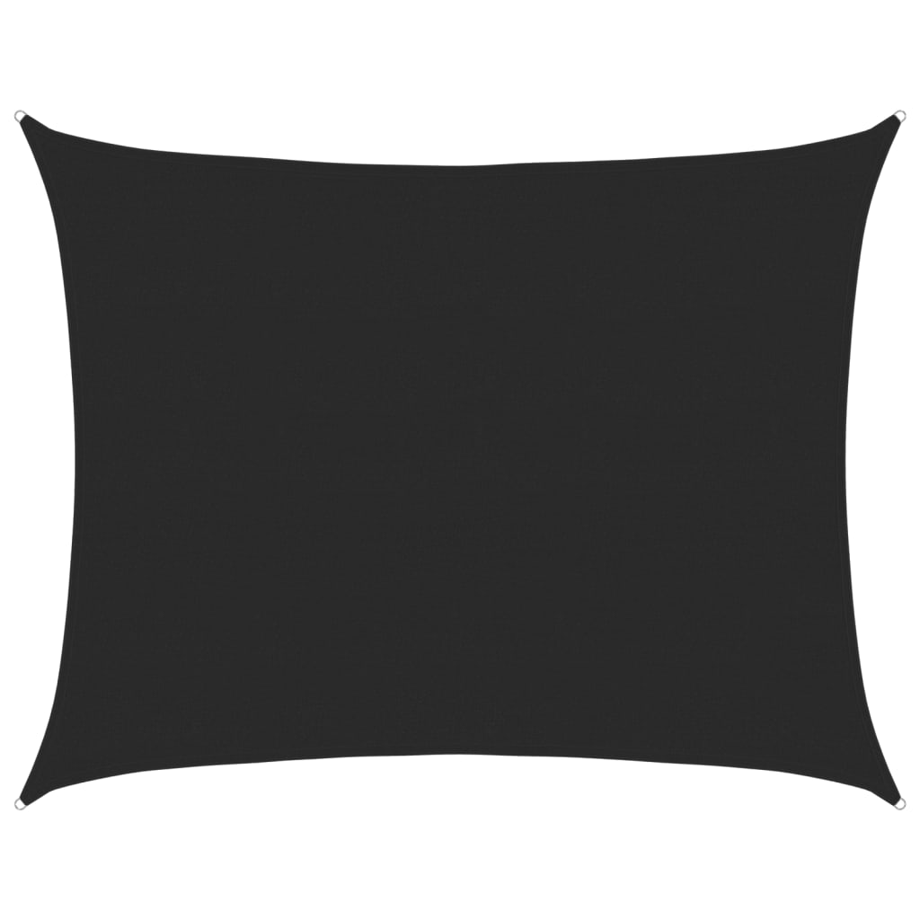 Vela Parasole 160 g/m² Nera 6x7 m in HDPE