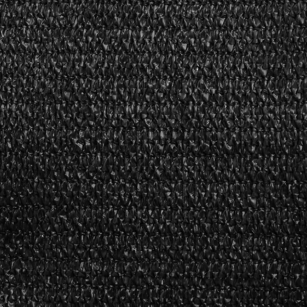 Vela Parasole 160 g/m² Nera 6x7 m in HDPE