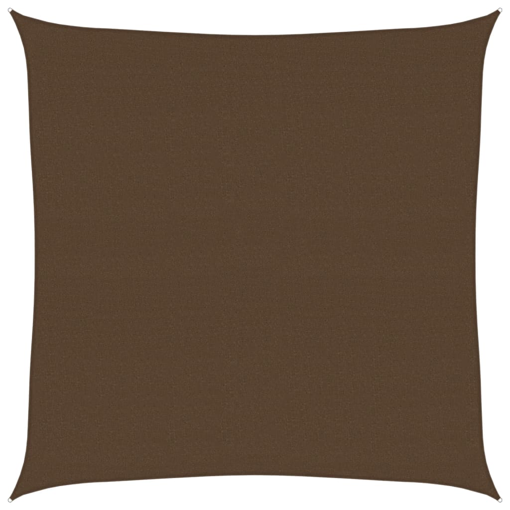 Vela Parasole 160 g/m² Marrone 4x4 m in HDPE
