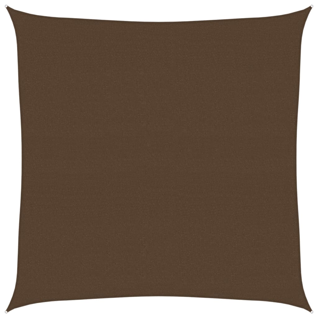 Vela Parasole 160 g/m² Marrone 4,5x4,5 m in HDPE