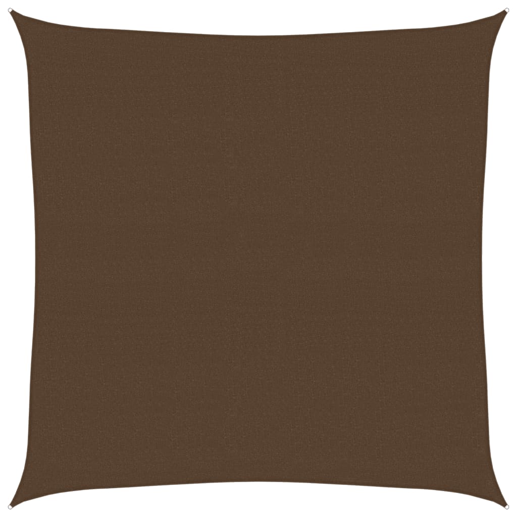 Vela Parasole 160 g/m² Marrone 7x7 m in HDPE