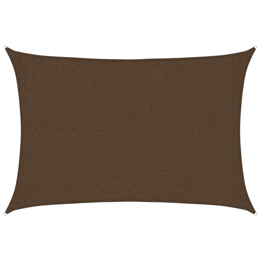 Vela Parasole 160 g/m² Marrone 2x2,5 m in HDPE