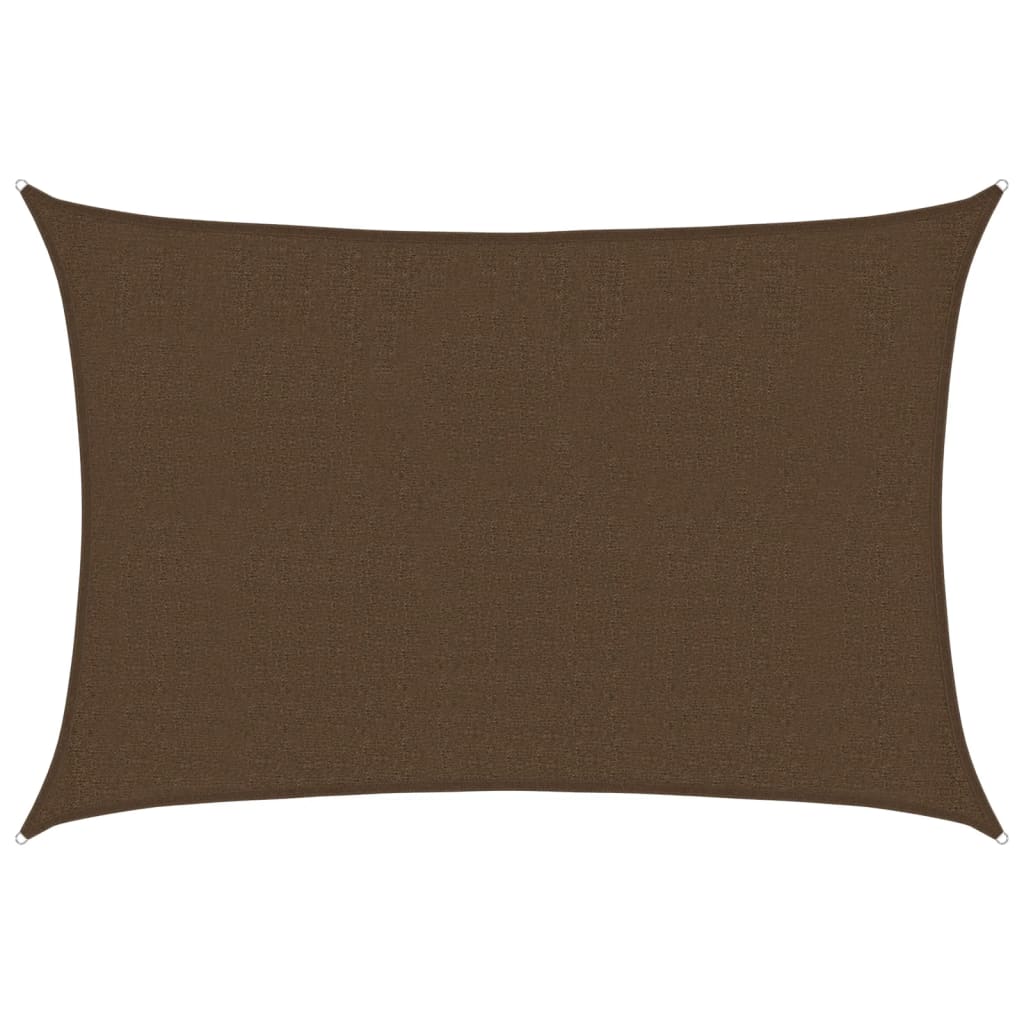 Vela Parasole 160 g/m² Marrone 2,5x3,5 m in HDPE