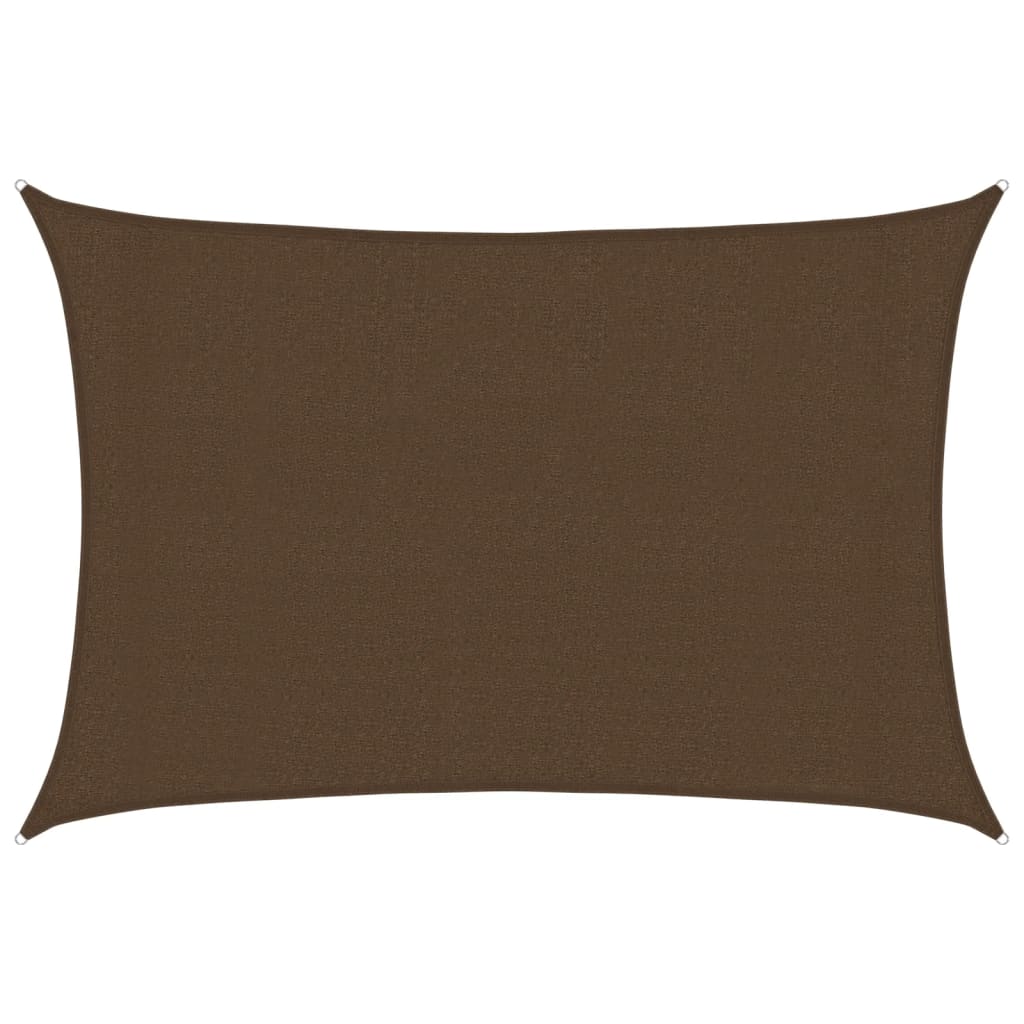 Vela Parasole 160 g/m² Marrone 3x4 m in HDPE