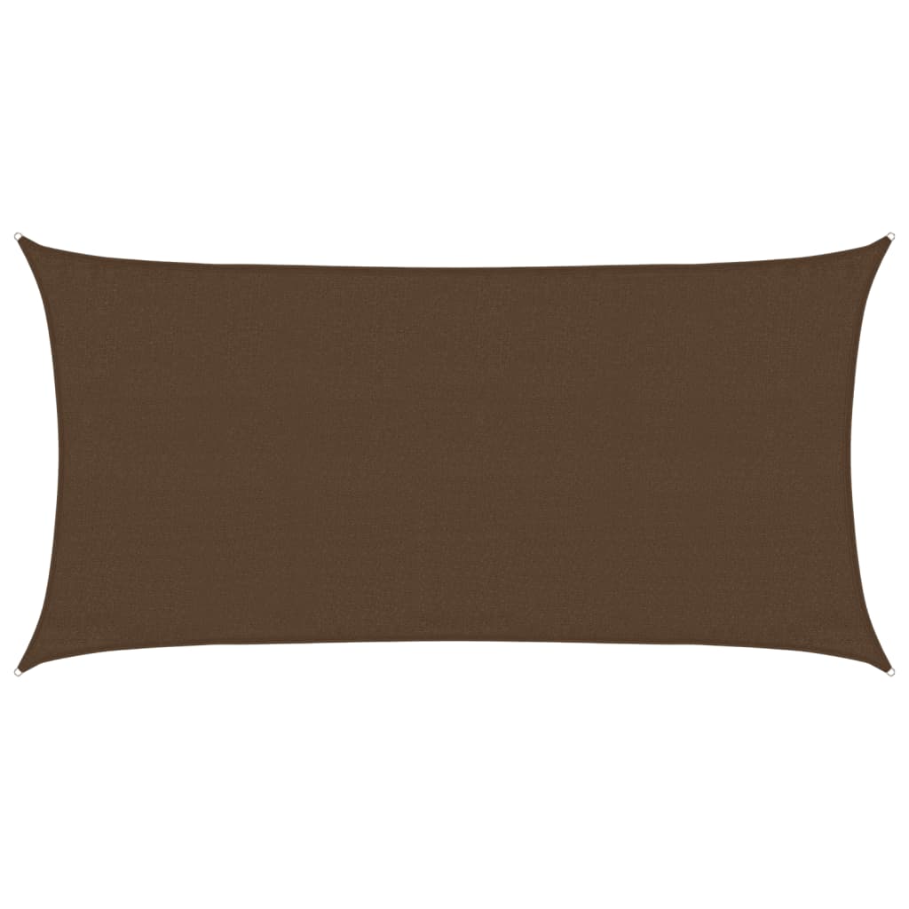 Vela Parasole 160 g/m² Marrone 3x6 m in HDPE