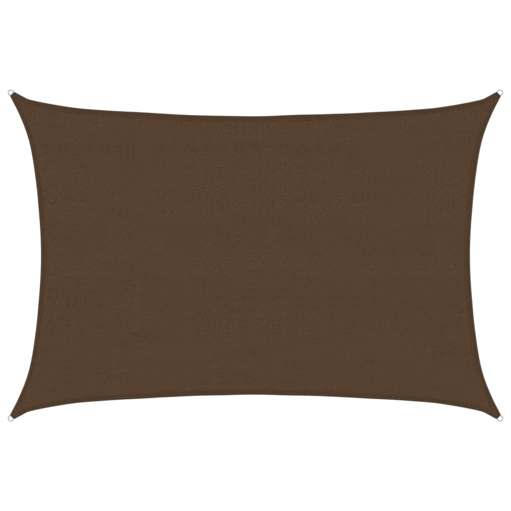 Vela Parasole 160 g/m² Marrone 4x6 m in HDPE