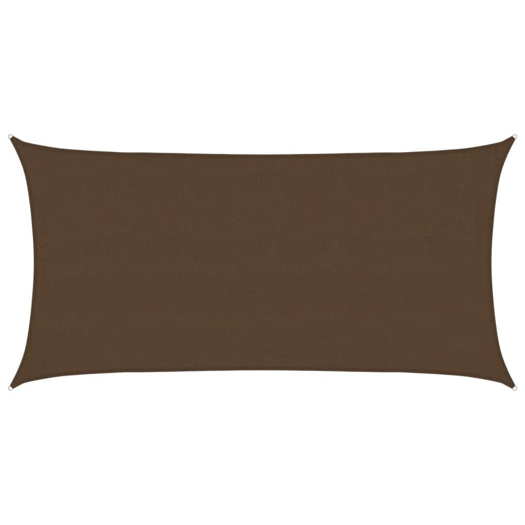 Vela Parasole 160 g/m² Marrone 4x7 m in HDPE